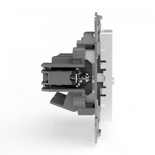 Розетка компьютерная 2-м СП Pixel RJ45 кат.5E механизм бел. TOKOV ELECTRIC TKE-PX-RC2-C01 TKE-PX-RC2-C01