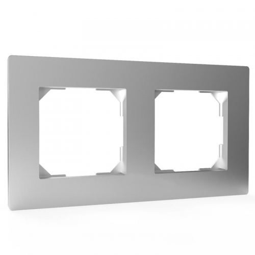 Рамка 2-м Pixel универс. алюм. TOKOV ELECTRIC TKE-PX-RM2-C03 TKE-PX-RM2-C03