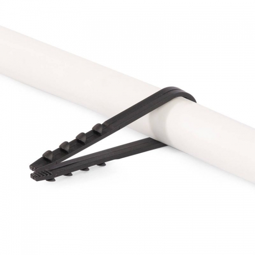 Дюбель-хомут ДХ 19-25 нейлон черн. (уп.100шт) Fortisflex 59566 59566