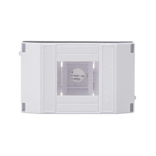 Корпус пластиковый навес. 2-4мод. IP30 бел. DEKraft 31031DEK 31031DEK