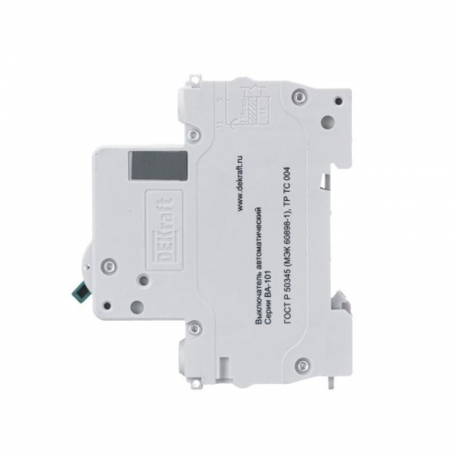 Выключатель автоматический модульный 1п C 10А 4.5кА ВА-101 DEKraft 11053DEK 11053DEK