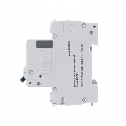 Выключатель автоматический модульный 1п C 16А 4.5кА ВА-101 DEKraft 11054DEK 11054DEK