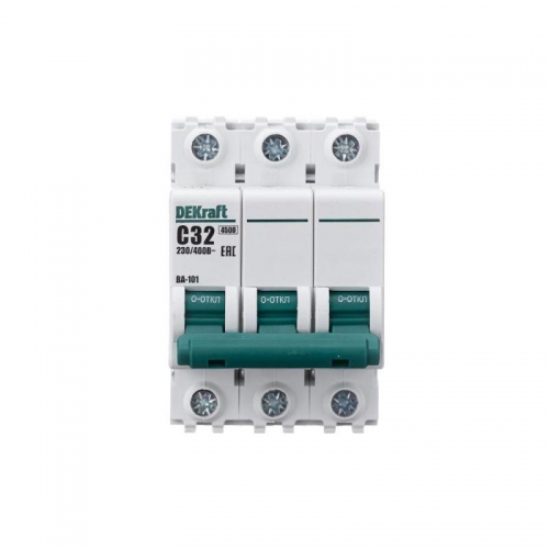 Выключатель автоматический модульный 3п C 32А 4.5кА ВА-101 SchE 11081DEK 11081DEK