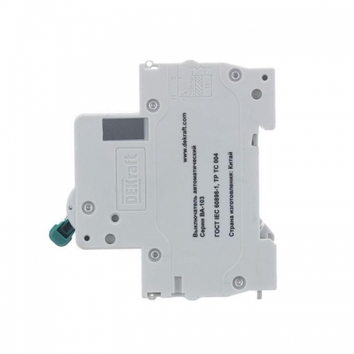 Выключатель автоматический модульный 3п C 40А 6кА ВА-103 SchE 12309DEK 12309DEK