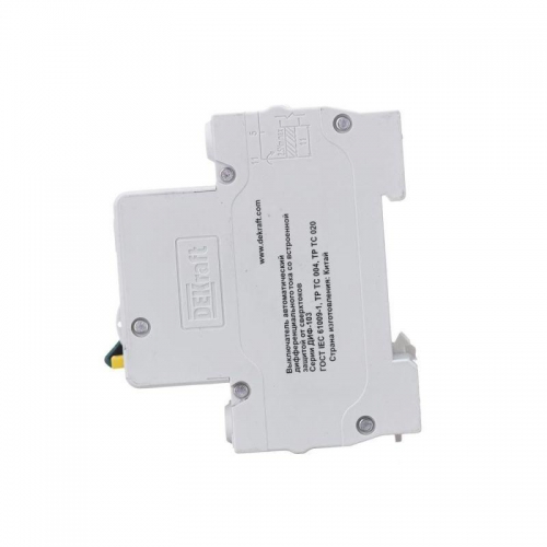 Выключатель автоматический дифференциального тока 2п C 20А 30мА тип AC 4.5кА ДИФ-103NEW Sche 16053DEK 16053DEK