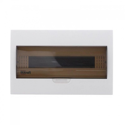 Корпус встраиваемый ЩРВ-П-18 25х40х10 18мод. IP41 пластик. DEKraft 31005DEK 31005DEK