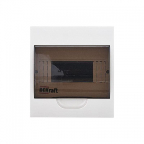 Корпус навесной ЩРН-П-8 20х18х10 8мод. IP41 пластик. DEKraft 31010DEK 31010DEK
