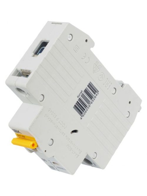 Выключатель автоматический модульный 1п B 6А 6кА ВА47-60M KARAT IEK MVA31-1-006-B MVA31-1-006-B