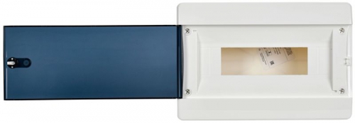 Корпус ЩРН-П-12 UNION Compact IP41 черн. прозр. дверь пластик. IEK UIC-KP12-N-12-41-K01 UIC-KP12-N-12-41-K01