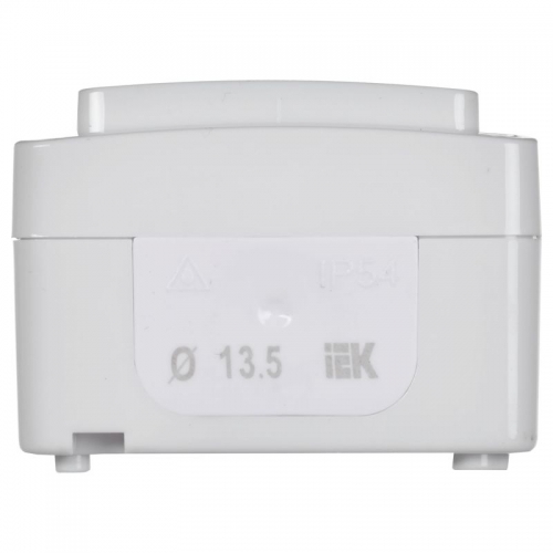 Выключатель кнопочный 1-кл. ОП Гермес Plus 10А IP54 ВСк20-1-0-ГПБ цвет клавиши: бел. бел. IEK EVMP13-K01-10-54-EC EVMP13-K01-10-54-EC