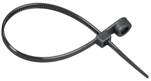 Хомут 3.6х150мм P6.6 с винтовым креплением черн. (уп.100шт) IEK UHH12-D036-150-100-K02 UHH12-D036-150-100-K02