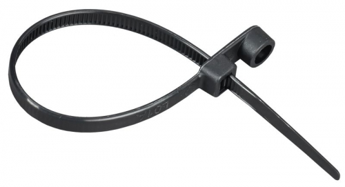 Хомут 4.8х160мм P6.6 с винтовым креплением черн. (уп.100шт) IEK UHH12-D048-160-100-K02 UHH12-D048-160-100-K02