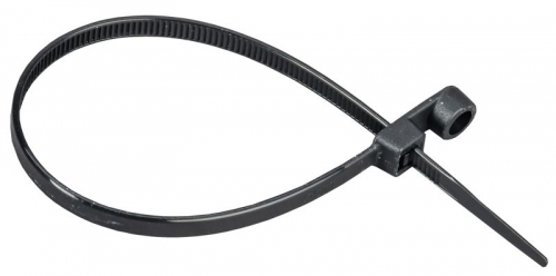 Хомут 4.8х200мм P6.6 с винтовым креплением черн. (уп.100шт) IEK UHH12-D048-200-100-K02 UHH12-D048-200-100-K02