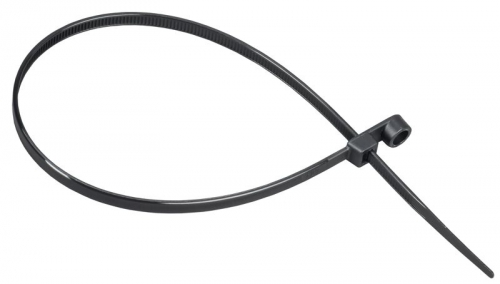 Хомут 4.8х300мм P6.6 с винтовым креплением черн. (уп.100шт) IEK UHH12-D048-300-100-K02 UHH12-D048-300-100-K02