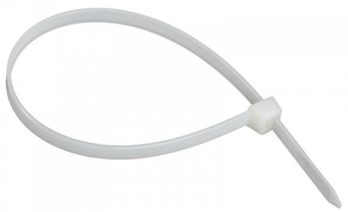 Хомут 7.6х300мм P6.6 стандартный бел. (уп.100шт) IEK UHH30-D076-300-100-K01 UHH30-D076-300-100-K01