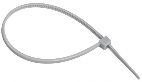 Хомут 2.5х150мм P6.6 стандартный сер. (уп.100шт) IEK UHH30-D025-150-100-K03 UHH30-D025-150-100-K03