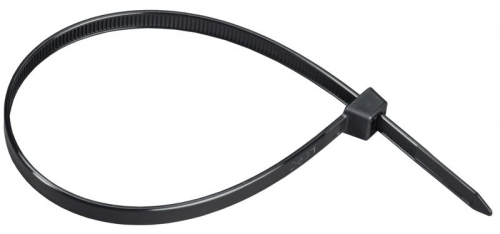Хомут 7.6х300мм P6.6 стандартный черн. (уп.100шт) IEK UHH30-D076-300-100-K02 UHH30-D076-300-100-K02