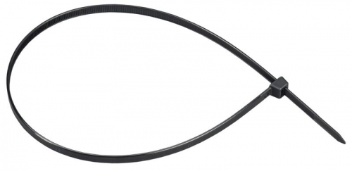 Хомут 7.6х500мм P6.6 стандартный черн. (уп.100шт) IEK UHH30-D076-500-100-K02 UHH30-D076-500-100-K02