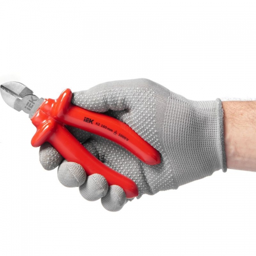 Кусачки боковые диэлектрические 160мм K2 1000В ARMA2L 3 IEK A2L3-PC20-K2-160 A2L3-PC20-K2-160