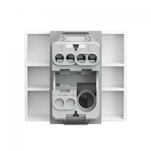 Выключатель 1-кл. 2мод. СП VIVA 16А IP20 бел. DKC 45021 45021