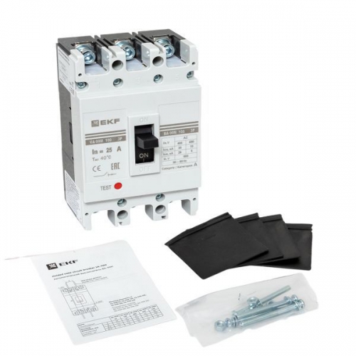 Выключатель автоматический 3п 100/25А 35кА ВА-99М PROxima EKF mccb99-100-25m mccb99-100-25m