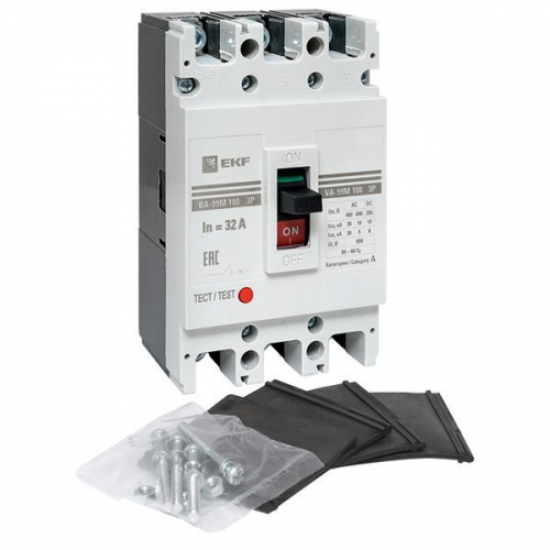 Выключатель автоматический 3п 100/32А 35кА ВА-99М PROxima EKF mccb99-100-32m mccb99-100-32m