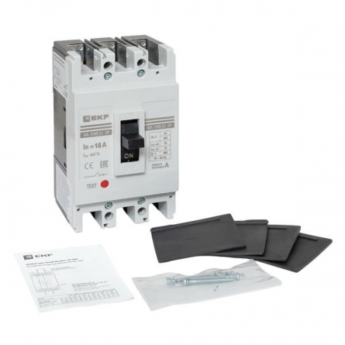 Выключатель автоматический 3п 63/16А 25кА ВА-99М PROxima EKF mccb99-63-16m mccb99-63-16m