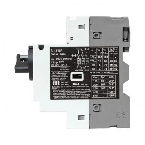 Выключатель автоматический для защиты двигателя GV2P 13-18А EKF gv2pm-18 gv2pm-18