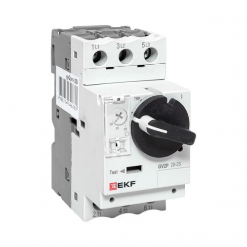 Выключатель автоматический для защиты двигателя GV2P 20-25А EKF gv2pm-25 gv2pm-25