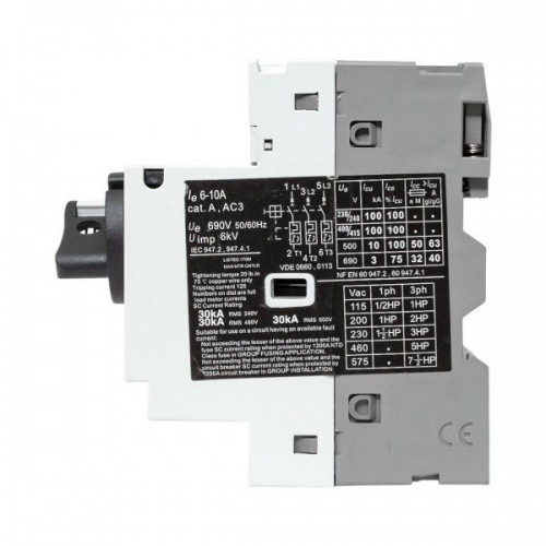 Выключатель автоматический для защиты двигателя GV2P 6.3-10А EKF gv2pm-10 gv2pm-10