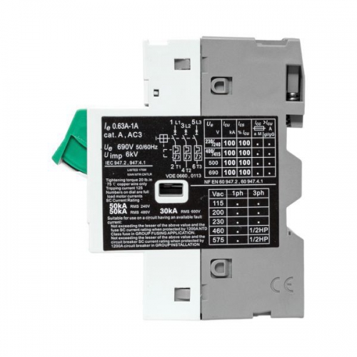 Выключатель автоматический для защиты двигателя АПД-32 0.63-1.0А EKF apd-me-1.0 apd-me-1.0