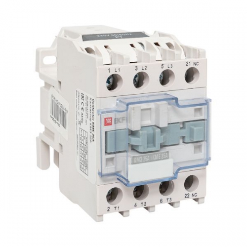 Контактор КМЭ 25А кат. 220В AC 1НЗ EKF ctr-s-25-220-nc ctr-s-25-220-nc