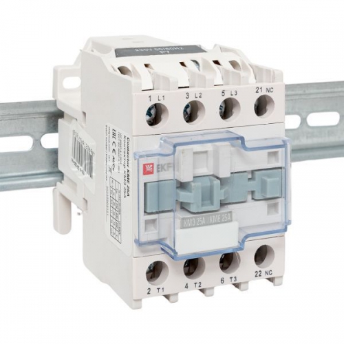Контактор КМЭ 25А кат. 220В AC 1НЗ EKF ctr-s-25-220-nc ctr-s-25-220-nc