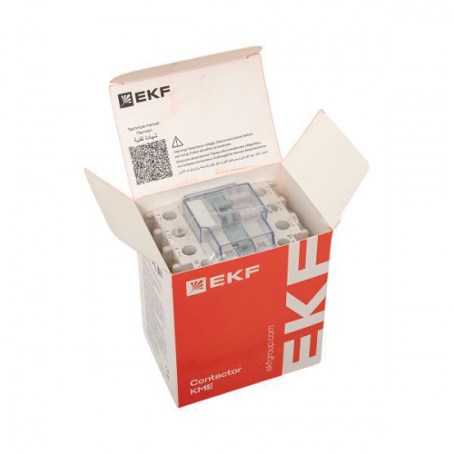 Контактор КМЭ 25А кат. 220В AC 1НЗ EKF ctr-s-25-220-nc ctr-s-25-220-nc