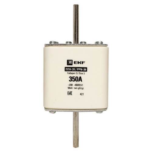 Вставка плавкая ППН-39 630/350А габарит 3 PROxima EKF fus-39/630/350 fus-39/630/350