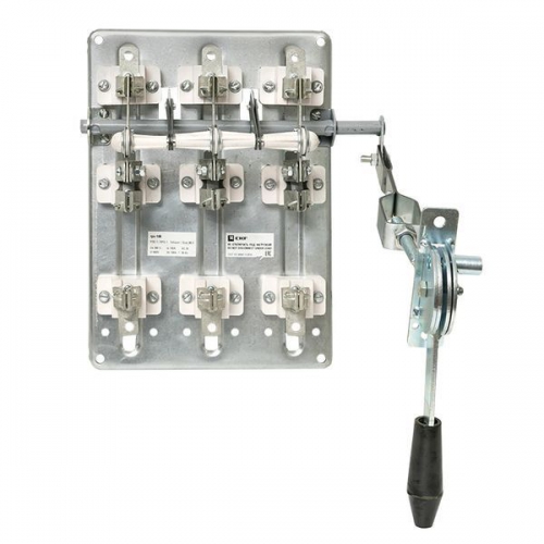 Разъединитель-предохранитель РПС-1 100А правый привод без ППН Basic EKF rps-r-100 rps-r-100