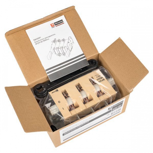 Выключатель-разъединитель ВР32У-31А31220 100А 1 напр. с дугогасит. камерами несъемная лев./прав. рукоятка MAXima EKF uvr32-31a31220 uvr32-31a31220