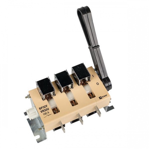 Выключатель-разъединитель ВР32У-31А31220 100А 1 напр. с дугогасит. камерами несъемная лев./прав. рукоятка MAXima EKF uvr32-31a31220 uvr32-31a31220