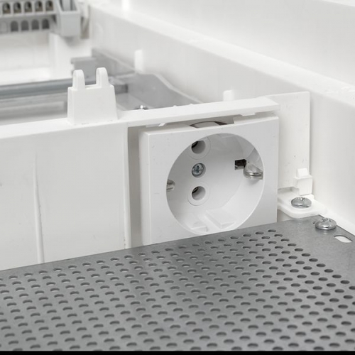 Основание комбинированного щита Nova 2 DIN-рейки + 2 монтаж. платы 4 габарит IP41 PROxima EKF nv-cbase-2+2 nv-cbase-2+2