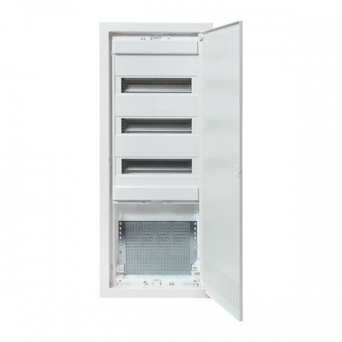 Щит комбинированный встраив. Nova 3 DIN-рейки + 1 монтаж. плата 5 габарит IP41 с метал. перфорированной дверью EKF Proxima nv-cb-pmd-3+1 nv-cb-pmd-3+1