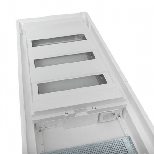 Щит комбинированный встраив. Nova 3 DIN-рейки + 1 монтаж. плата 5 габарит IP41 с метал. перфорированной дверью EKF Proxima nv-cb-pmd-3+1 nv-cb-pmd-3+1