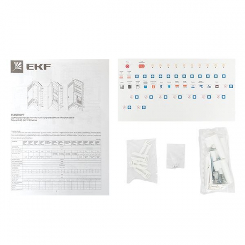 Щит силовой встраив. Nova 48мод. IP41 с пластик. дверью EKF nv-pb-pd-4 nv-pb-pd-4