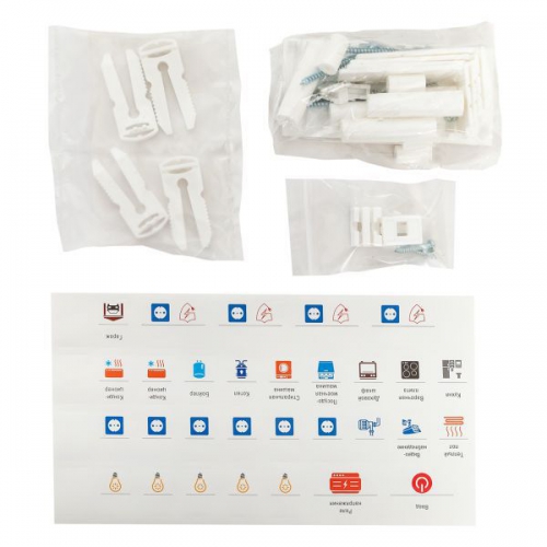 Щит силовой встраив. Nova 36мод. IP41 с метал. дверью EKF nv-pb-md-3 nv-pb-md-3