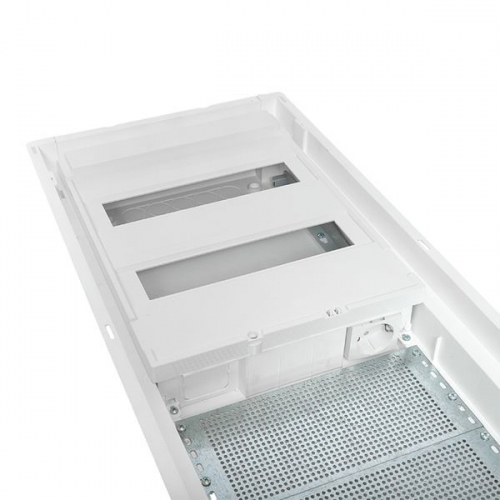 Щит комбинированный встраив. Nova 2 DIN-рейки + 2 монтаж. платы 4 габарит IP41 с метал. перфорированной дверью EKF nv-cb-pmd-2+2 nv-cb-pmd-2+2