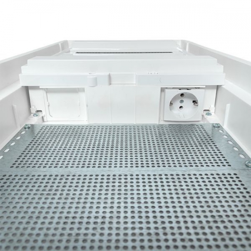 Щит комбинированный встраив. Nova 2 DIN-рейки + 2 монтаж. платы 4 габарит IP41 с метал. перфорированной дверью EKF nv-cb-pmd-2+2 nv-cb-pmd-2+2