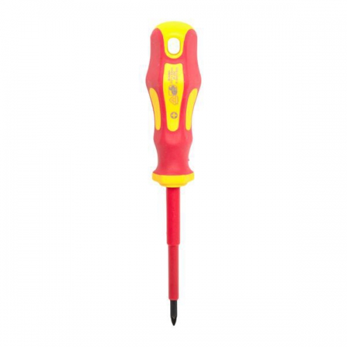 Отвертка PZ1х80мм Master 1000В Basic EKF pz-1-80-mas-in pz-1-80-mas-in