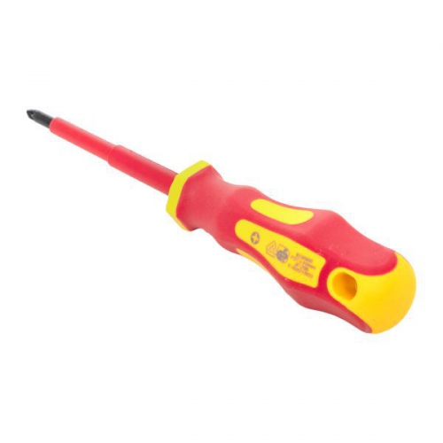 Отвертка PZ1х80мм Master 1000В Basic EKF pz-1-80-mas-in pz-1-80-mas-in