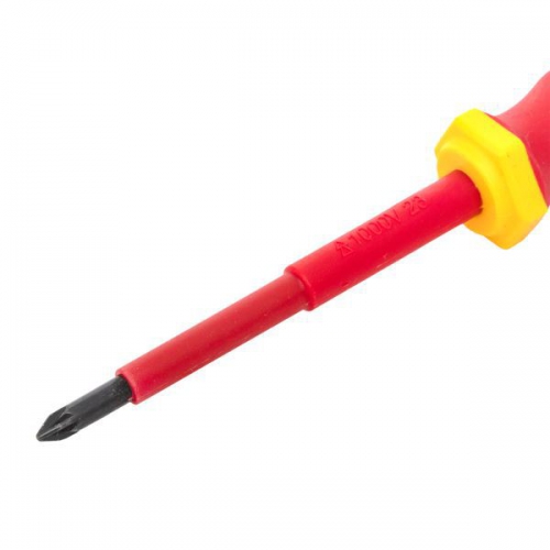 Отвертка PZ1х80мм Master 1000В Basic EKF pz-1-80-mas-in pz-1-80-mas-in
