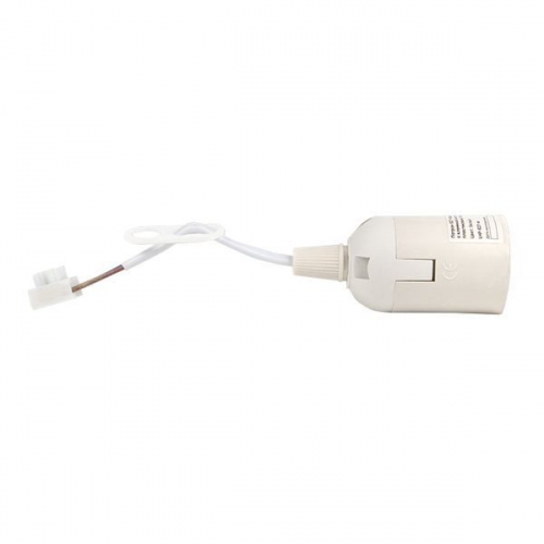 Патрон Е27 подвесной с клеммной колодкой пластик бел. PROxima EKF LHP-E27-w LHP-E27-w