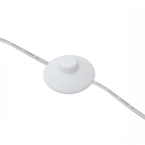 Шнур для бра с ножным выключателем 2м 2х0.5кв.мм EKF ASL-610 ASL-610